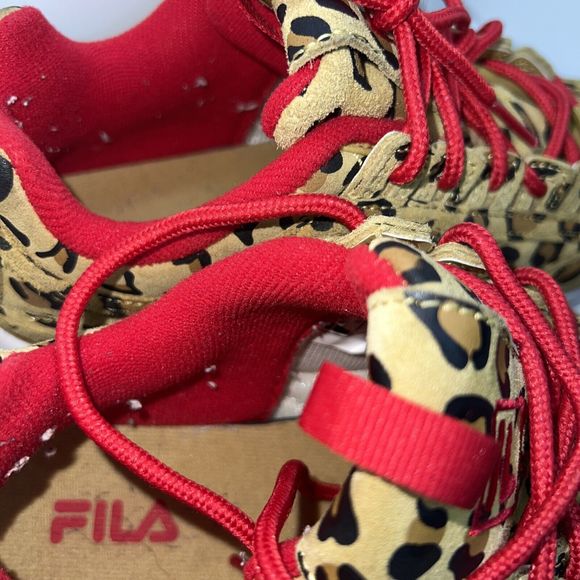 Fila Disruptor 3XM01291-923 Brown Casual Shoes Sneakers Size 5 - Picture 3 of 8